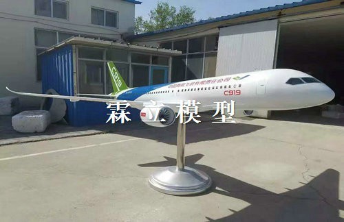 云南冀飛騰公司定制C919飛機(jī)模型